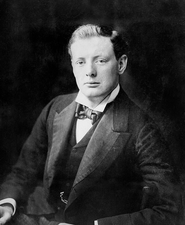 Winston Churchill en 1900