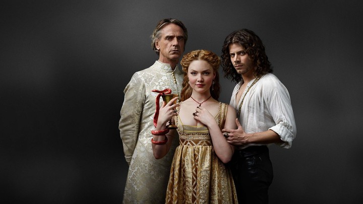 Jeremy Irons es Rodrigo Borgia en la serie.