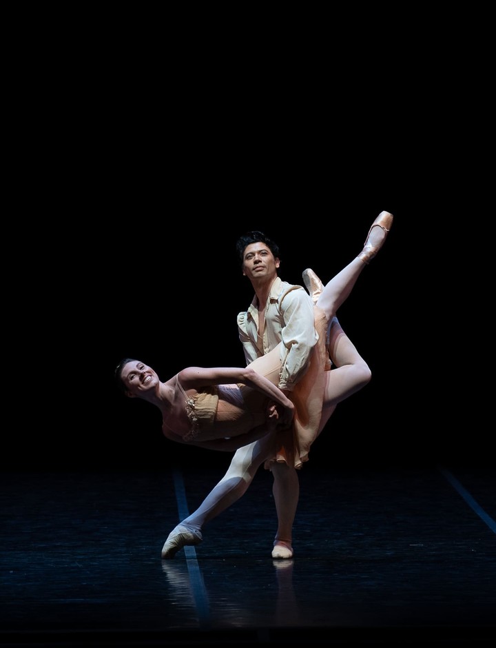Tiler Peck, del New York City Ballet, con el argentino Herman Cornejo.