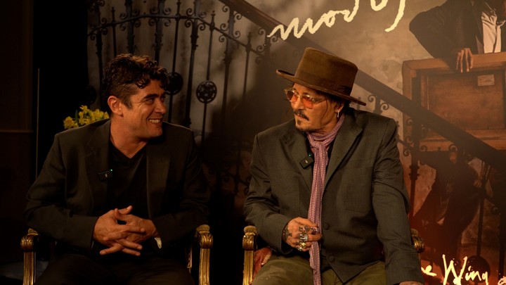 Johnny Depp destacó la buena dinámica laboral que tuvo con el equipo de su nueva película. Foto: captura