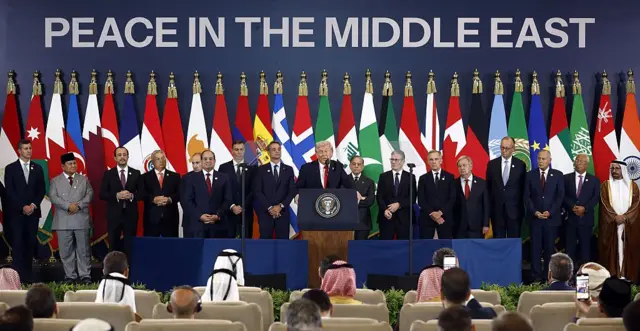 Trump en Egipto