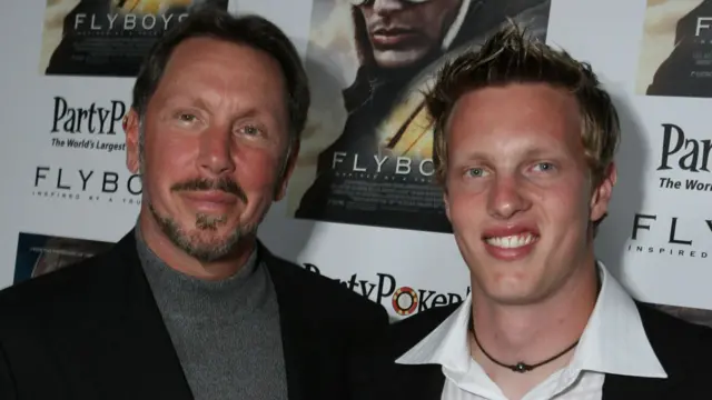 Larry y David Ellison