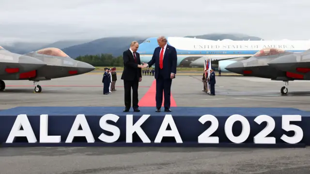 Putin y Trump.