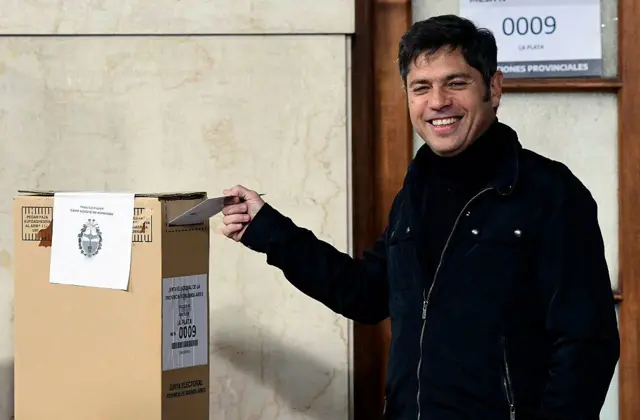 El gobernador de Buenos Aires, Axel Kicillof