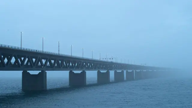 Puente de Öresund. 