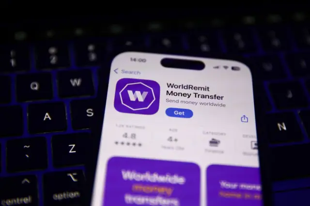 App para envío de remesas.