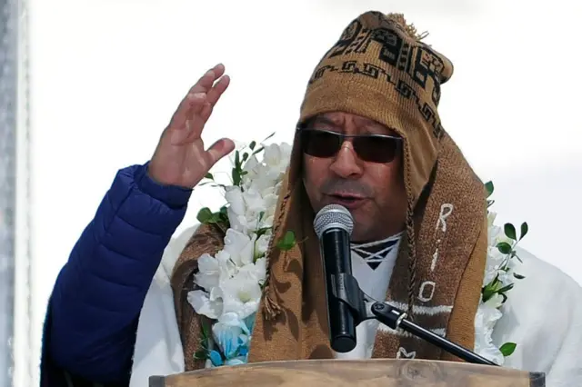 Presidente de Bolivia, Luis Arce.
