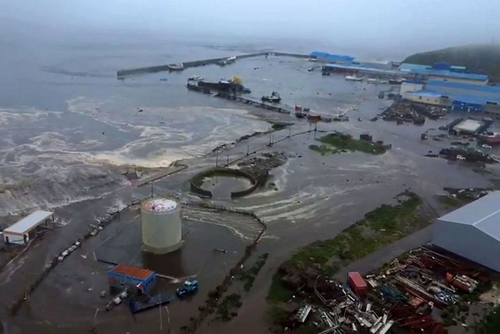 El Pacífico vive horas de tensión tras el megaterremoto que sacudió Kamchatka