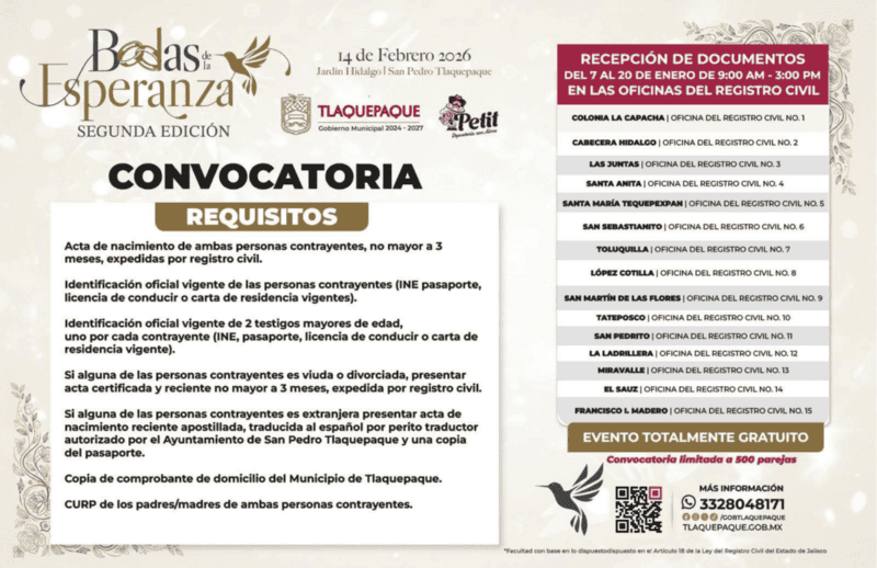  Para completar su registro, deberán presentar esta documentación ESPECIAL