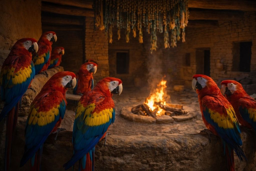 Descubren en Nuevo México que los antiguos habitantes del Cañón del Chaco criaban aves tropicales para rituales sagrados