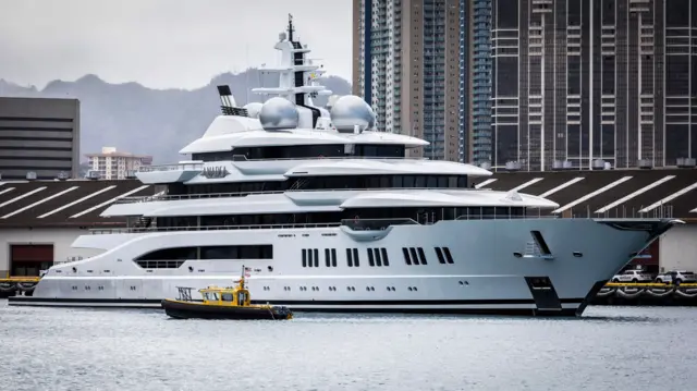 El superyate Amadea