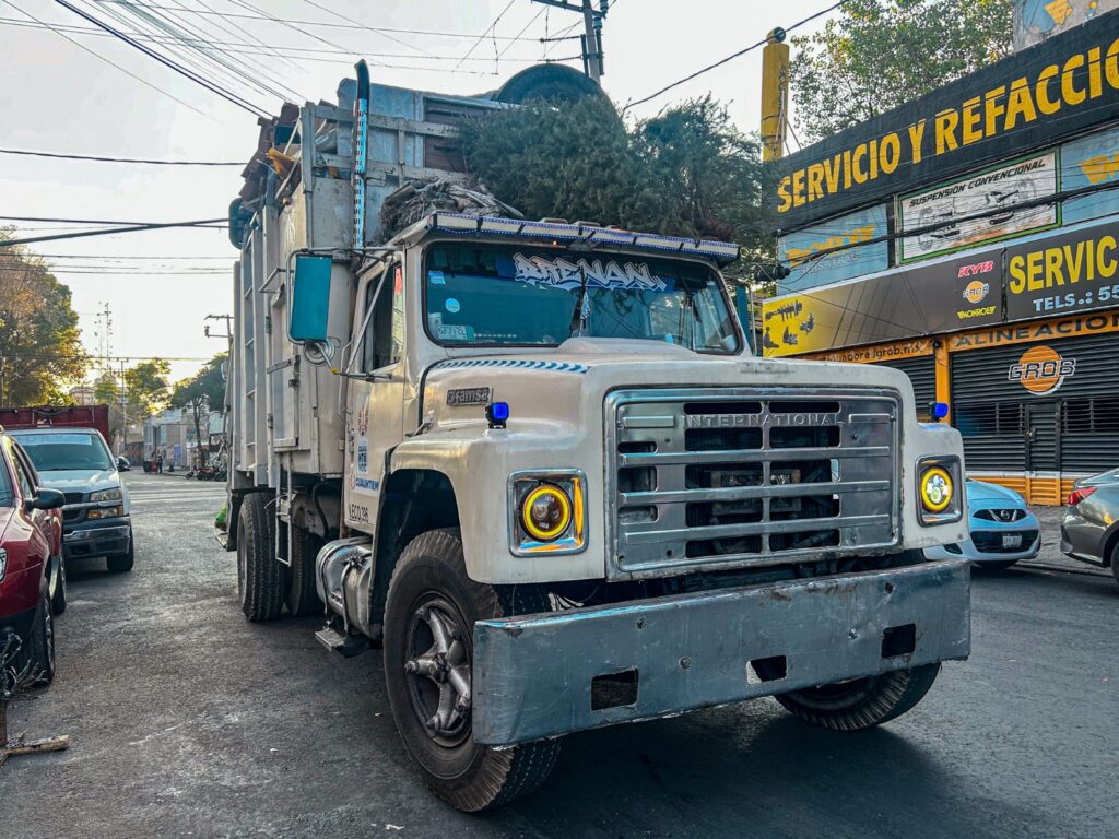 Camiones de basura en CDMX