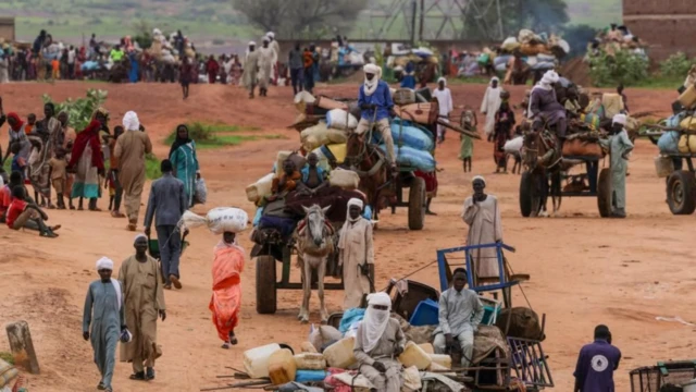 Desplazados en Darfur
