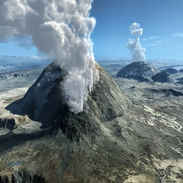 Volcanes en erupción