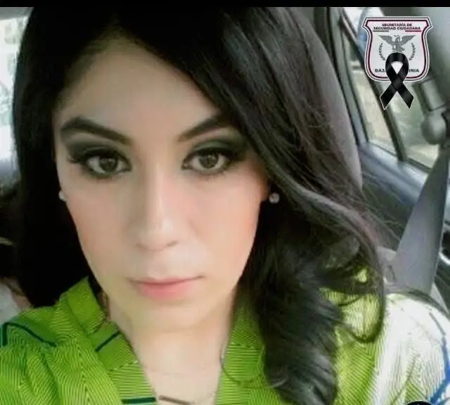 La agente Abigail Esparza Reyes