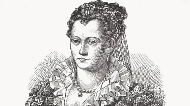 Dibujo de Lucrecia Borgia.