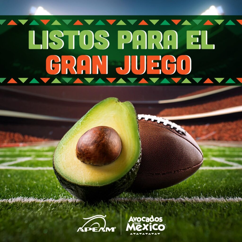 Michoacán y Jalisco exportarán 110 mil toneladas de aguacate a Estados Unidos para el Super Bowl, asegurando calidad y sabor mexicano.