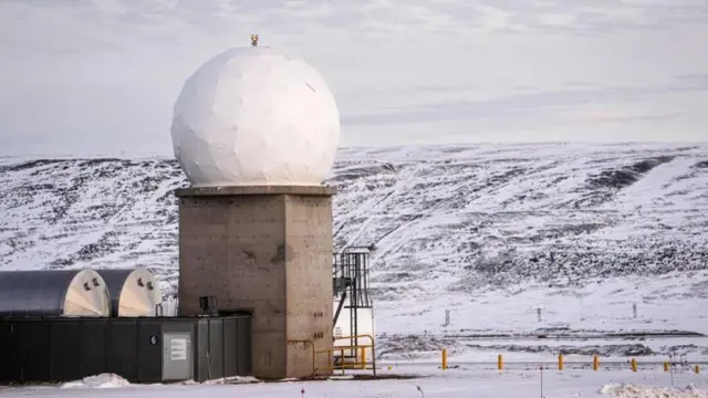 La base espacial Pituffik de Groenlandia,