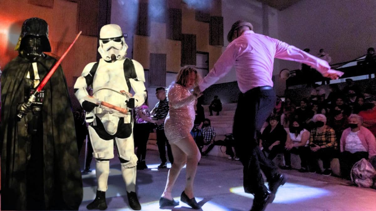 Lánzate al baile sonidero de Star Wars