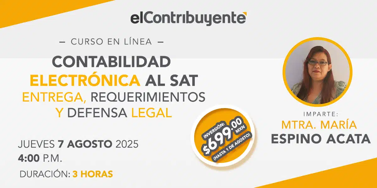 Contabilidad electrónica 2025