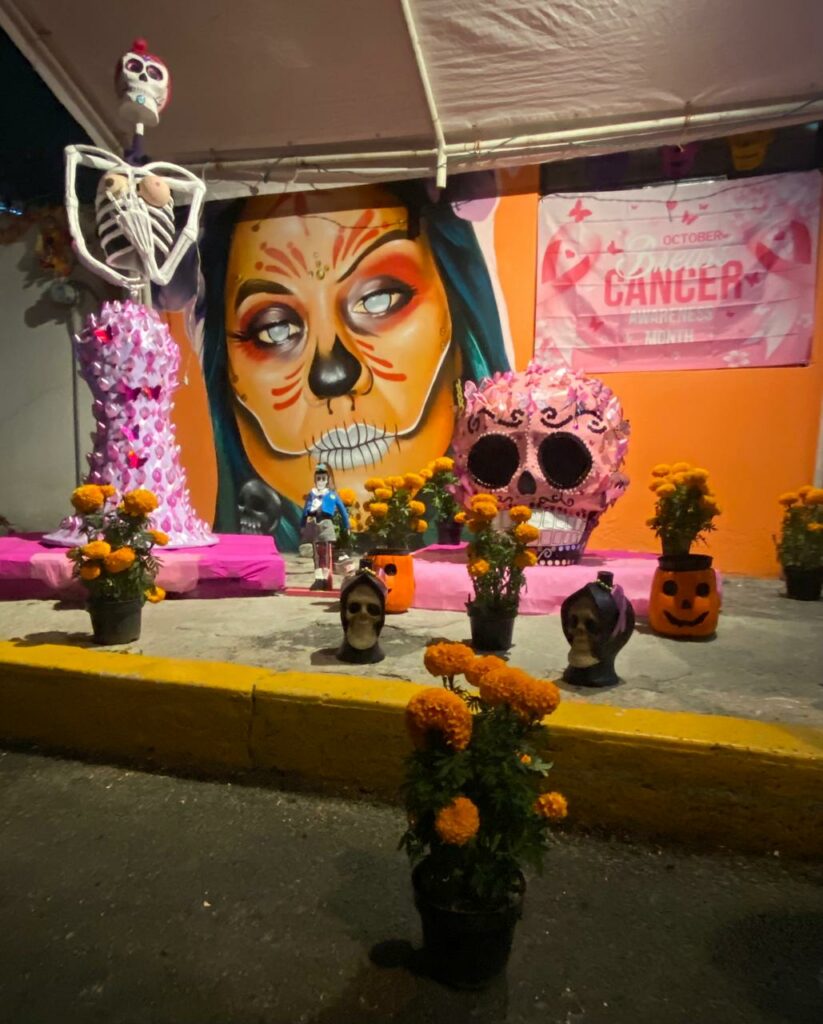 Calaveras gigantes de Tláhuac