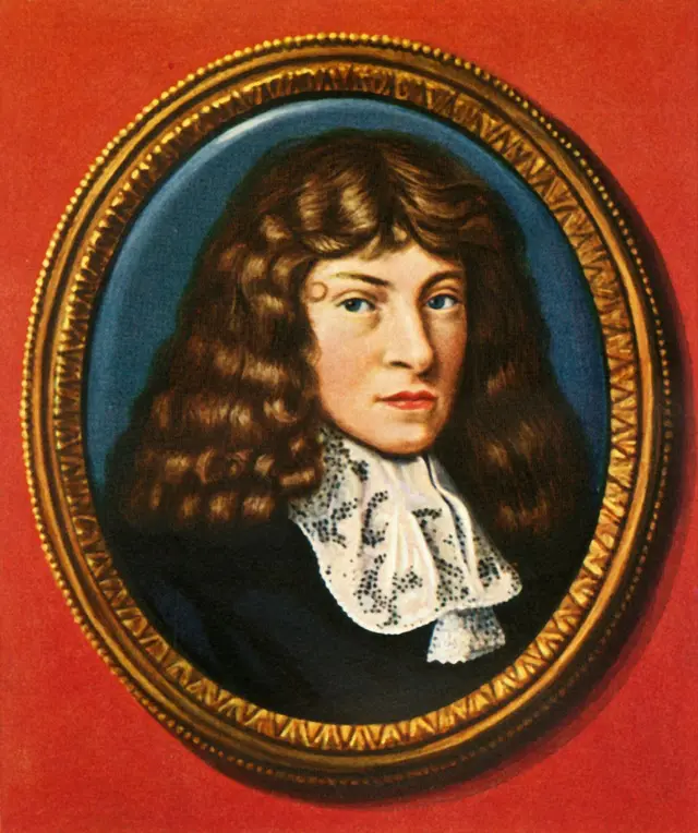 Retrato de Blaise Pascal basado en una miniatura de Paul Prieur
