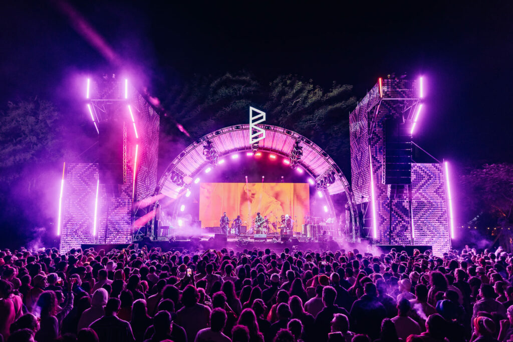 Escenario del festival Bahidorá.