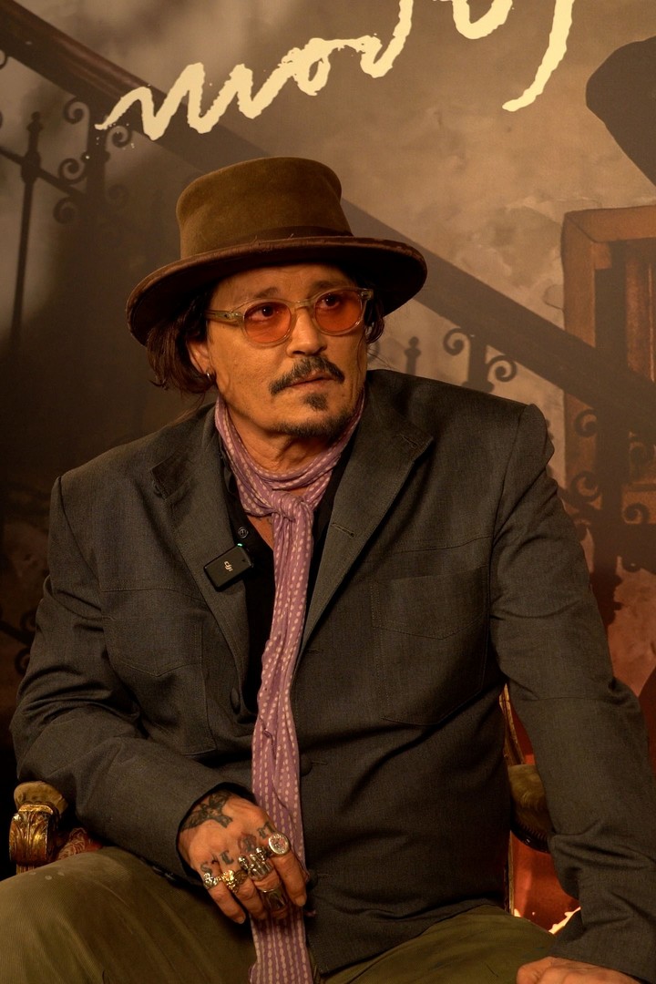 Johnny Depp habló sobre la importancia de darle libertad creativa a los actores durante su charla con Clarín. Foto: captura