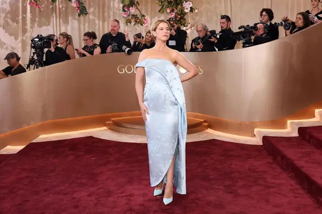 Jessie Buckley asiste a la 83ª entrega anual de los Globos de Oro en The Beverly Hilton el 11 de enero de 2026 en Beverly Hills, California. (Foto de Monica Schipper/Getty Images)