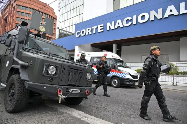 Un policía ante la Corte Nacional de Justicia