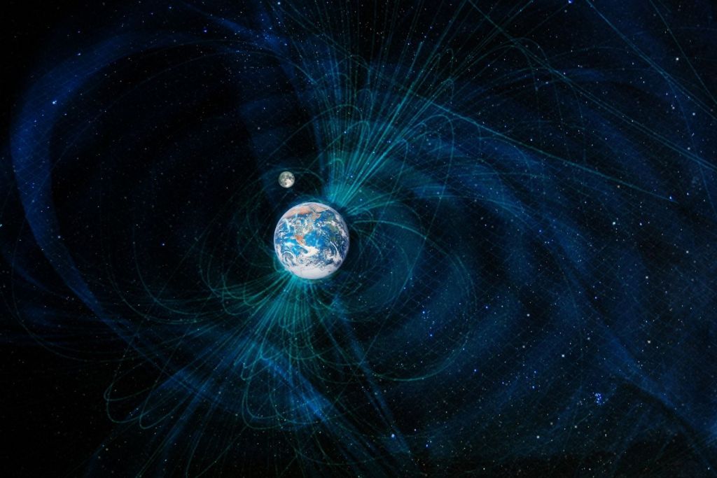 Durante los últimos 540 millones de años, el campo magnético terrestre y los niveles de oxígeno en la atmósfera han seguido una evolución paralela