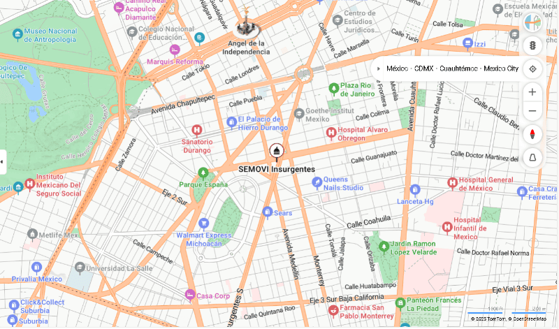 Módulo Central Insurgentes: Av. Insurgentes Sur 263, planta baja, Col. Roma Norte, C.P. 06700. ESPECIAL Módulo Central Insurgentes: Av. Insurgentes Sur 263, planta baja, Col. Roma Norte, C.P. 06700. ESPECIAL