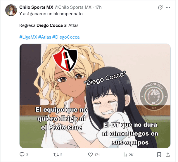 X / @Chilo_Sports_MX X / @Chilo_Sports_MX