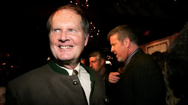 Johannes von Trapp en el 40 aniversario de 