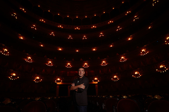 Julio Bocca en el Teatro Colón Buenos Aires. Foto: Mariana Nedelcu.