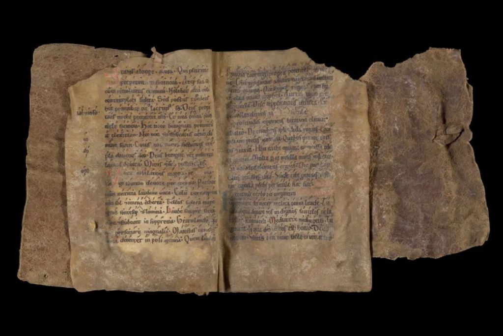 El códice de Hagenes conserva ocho cantos litúrgicos medievales acompañados de su notación musical