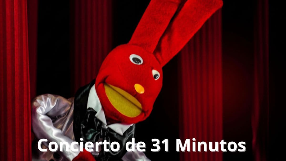 El concierto de 31 Minutos será un tributo a cargo de 31 Fans.