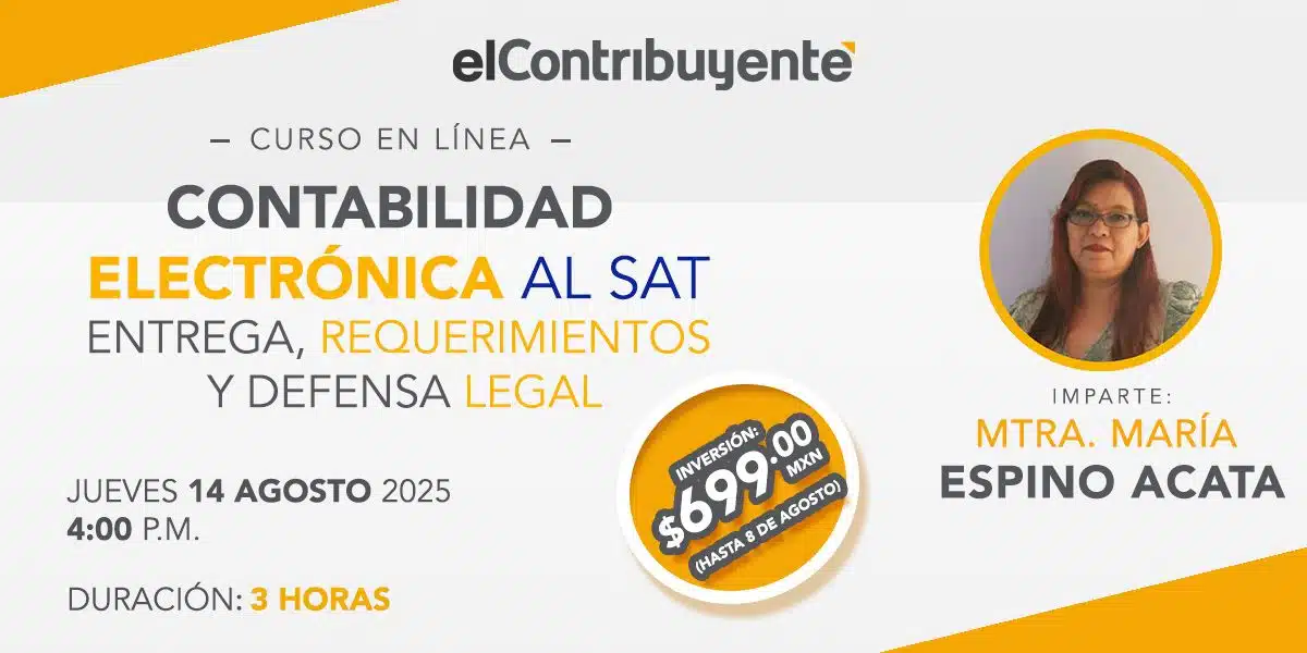 Contabilidad electrónica 2025