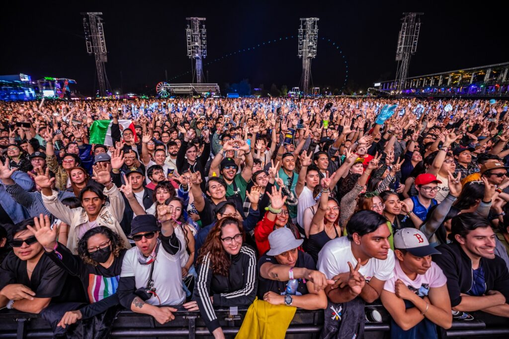 Asistentes al festival.