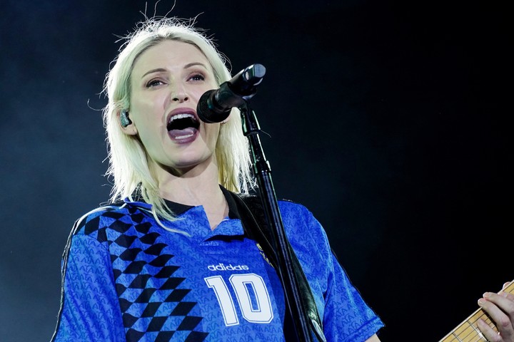 Emily Armstrong, de Linkin Park. Foto: Martin Bonetto