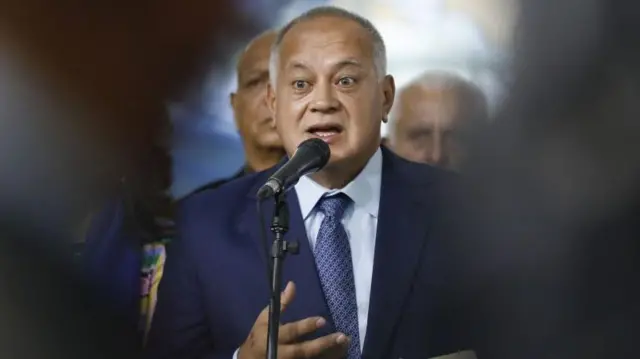 Diosdado Cabello, ministro del Interior venezolano.