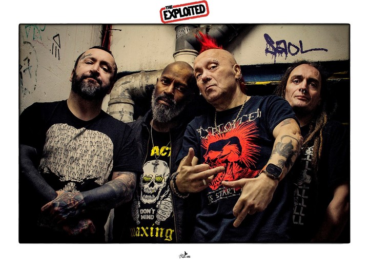 The Exploited. Foto de prensa
