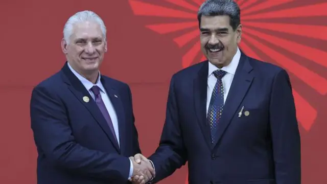 Díaz-Canel y Maduro reunidos en diciembre de 2024.