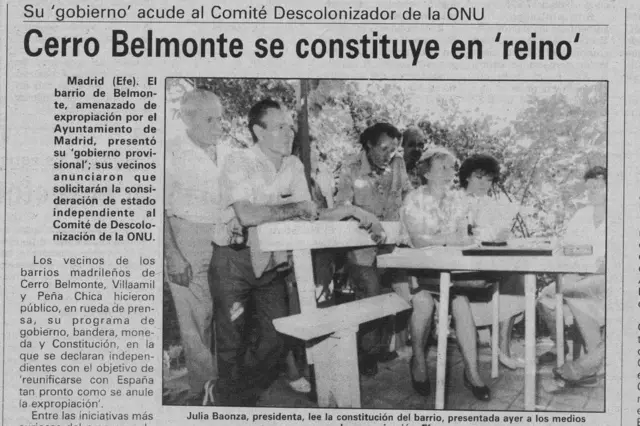 Captura de pantalla de noticia aparecida en el Diario de Burgos en la que se informa sobre la creación del 