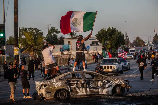 Protestas en Paramount