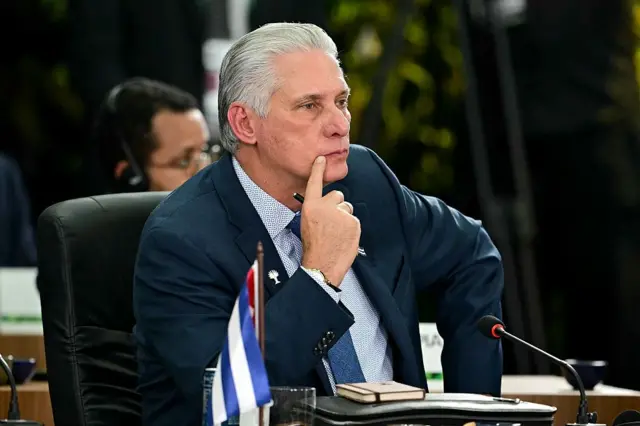 Retrato de Díaz-Canel