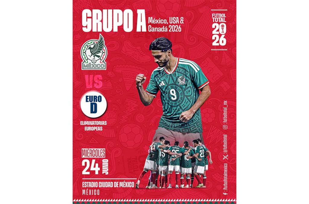 Dinamarca, Macedonia del Norte, Irlanda y República Checa podrían ser el último rival de México