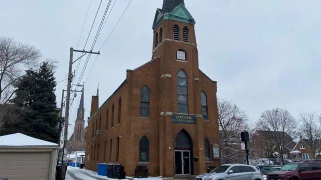 Fachada de la Iglesia Metodista Unida Lincoln.