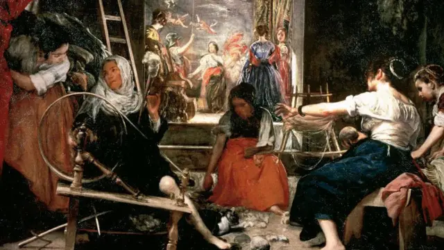 Las hilanderas o la fábula de Aracne, de Velázquez.