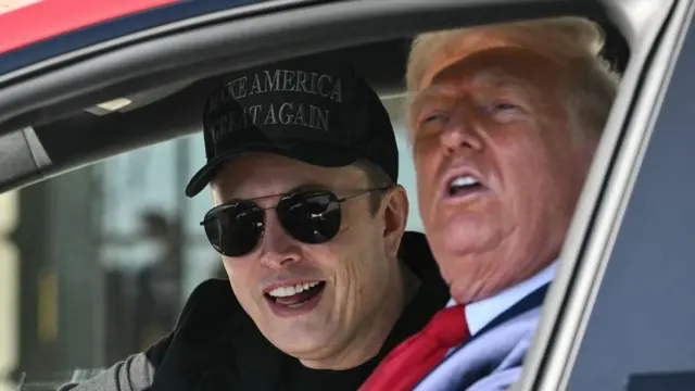 Donald Trump junto con Elon Musk